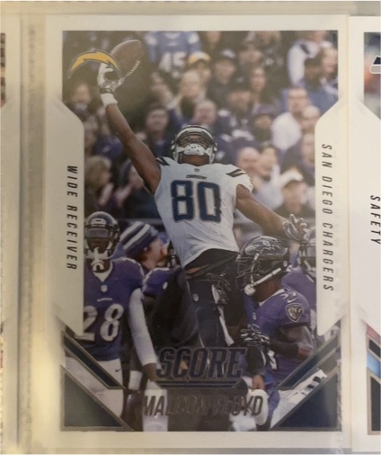 2019 Panini Score #261 Malcolm Floyd — front