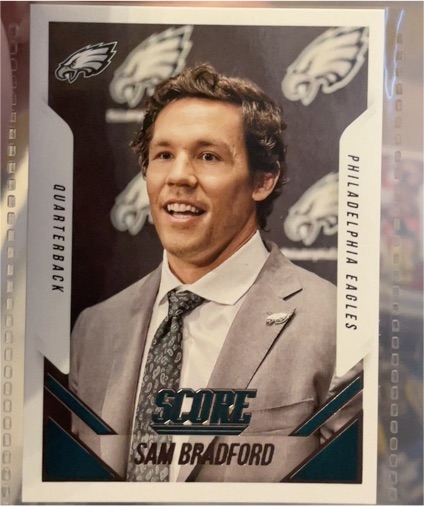 2015 Panini Score Football #178 Sam Bradford — front