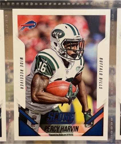 2015 Score #176 Percy Harvin — front