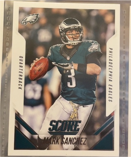 2015 Score #188 Mark Sanchez — front
