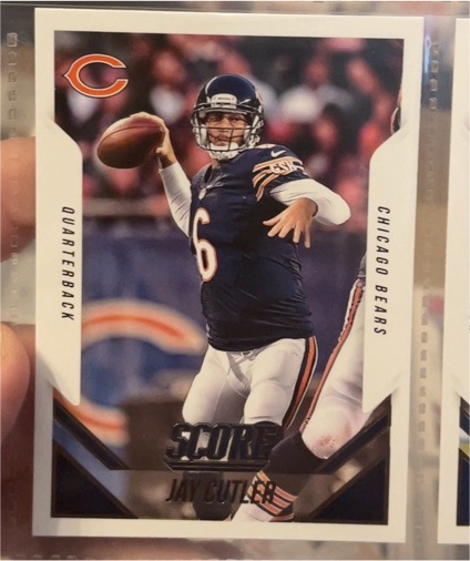 2015 Score #184 Jay Cutler Chicago Bears — front