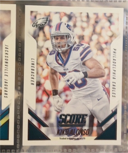 2015 Panini Score #198 Kiko Alonso — front