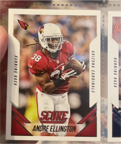 2015 Score #193 Andre Ellington — front