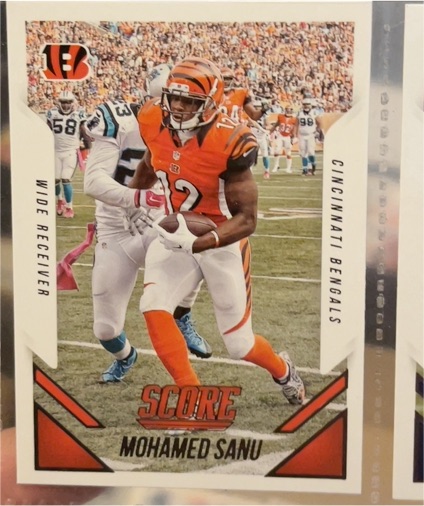 2015 Score #190 Mohamed Sanu — front