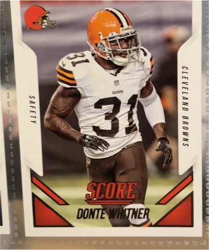 2015 Score #192 Donte Whitner — front