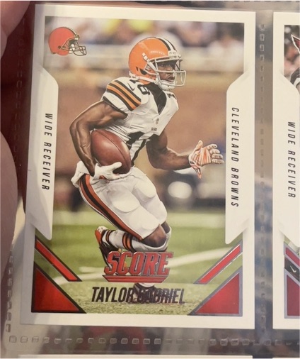 2015 Panini Score #202 Taylor Gabriel — front