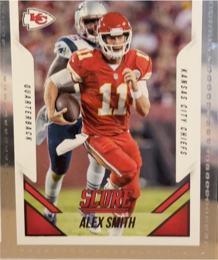 2015 Panini Score #201 Alex Smith — front