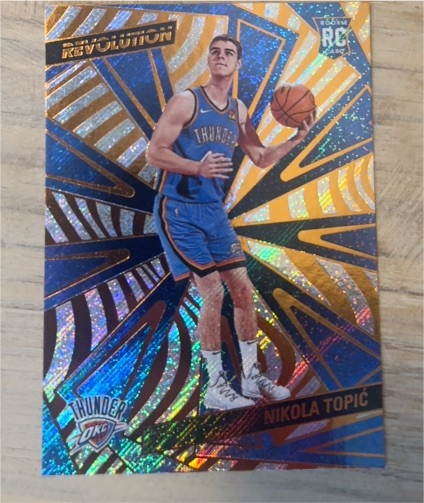 2024-25 Panini Revolution #133 Nikola Topic — front