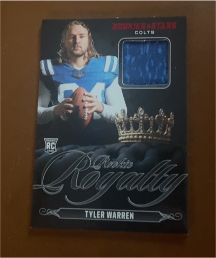 2025 Panini Rookies & Stars Rookie Royalty #RR-TWN Tyler Warren — front