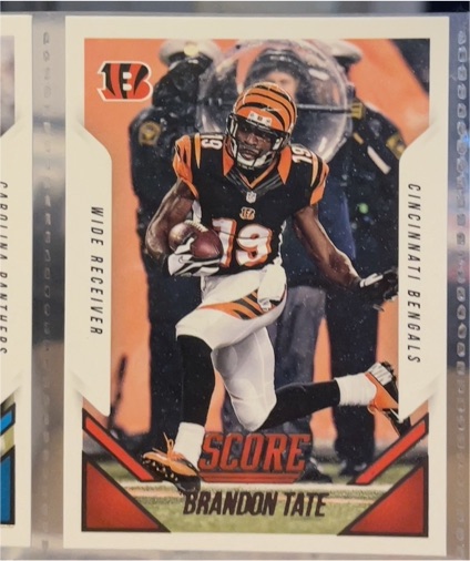 2015 Score #210 Brandon Tate — front
