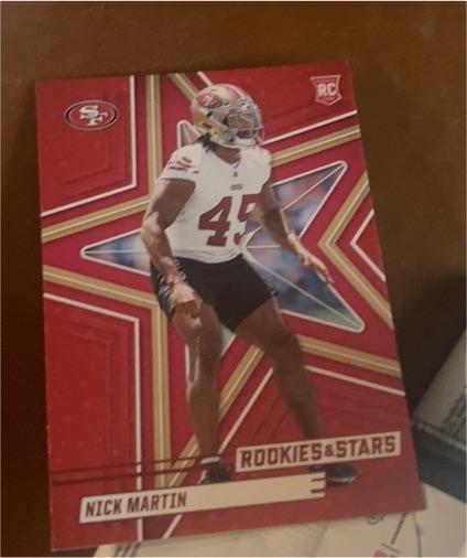 2025 Panini Rookies & Stars #164 Nick Martin — front