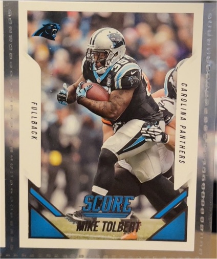 2015 Score #219 Mike Tolbert — front