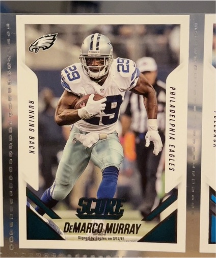 2015 Panini Score #218 DeMarco Murray — front
