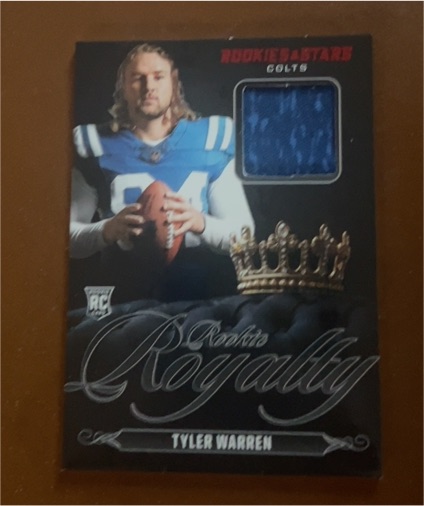 2025 Panini Rookies & Stars Rookie Royalty #RR-TWN Tyler Warren — front