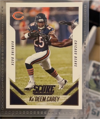 2015 Panini Score #234 Ka'Deem Carey — front