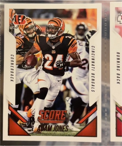 2013 Score #273 Adam Jones — front