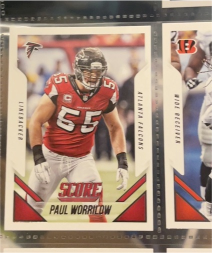 2015 Panini Score #273 Paul Worrilow — front