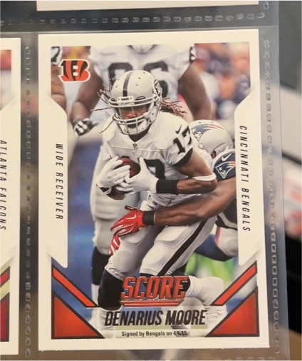 2015 Score #240 Denarius Moore — front