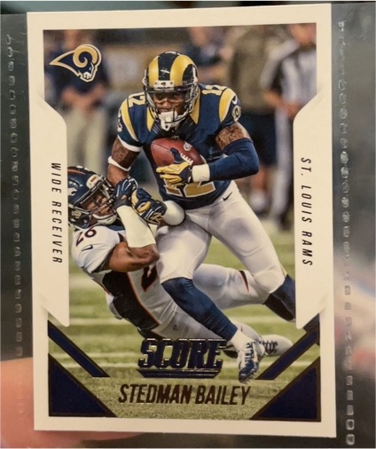 2015 Score #235 Stedman Bailey — front