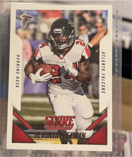 2015 Panini Score #249 Devonta Freeman — front