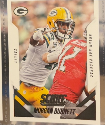 2015 Score #245 Morgan Burnett — front