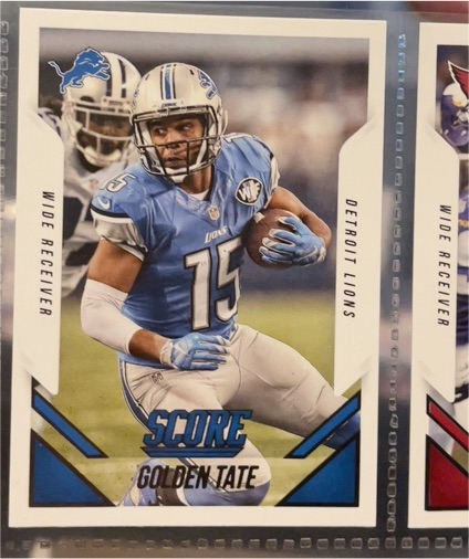 2015 Panini Score #242 Golden Tate — front