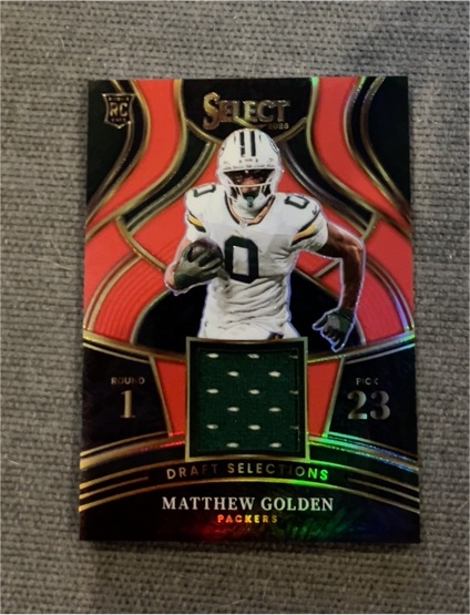 2025 Panini Select Draft Selections #DSM-MGN Matthew Golden — front