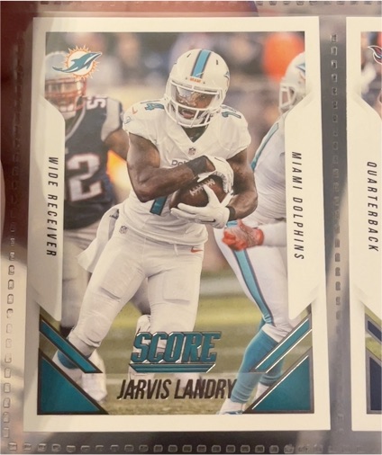 2015 Panini Score #256 Jarvis Landry — front