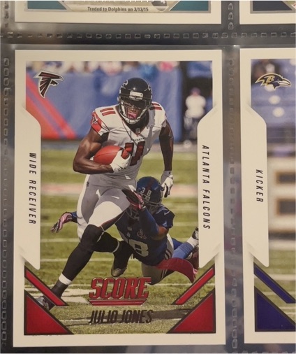 2015 Panini Score #269 Julio Jones — front