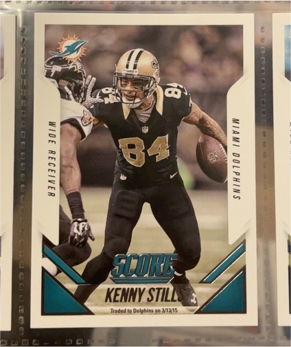 2015 Panini Score #266 Kenny Stills — front
