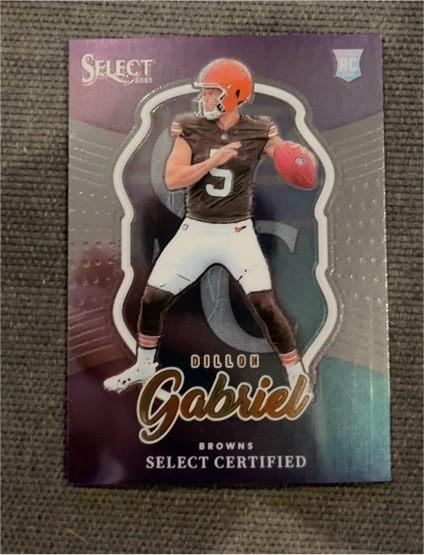 2025 Panini Select #11 Dillon Gabriel — front