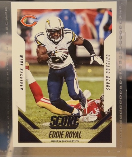 2015 Panini Score #264 Eddie Royal — front