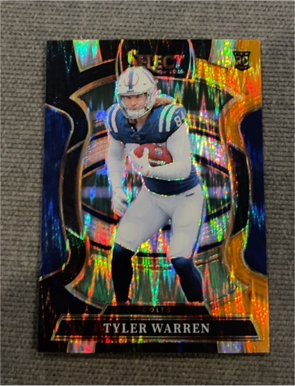2025 Panini Select #33 Tyler Warren — front