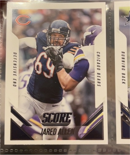 2014 Score #313 Jared Allen — front