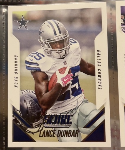 2015 Score #275 Lance Dunbar — front