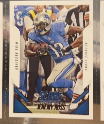 2015 Panini Score #272 Jeremy Ross — front