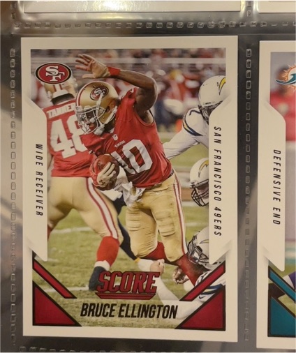 2023 Panini Score Bruce Ellington — front
