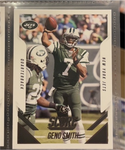 2015 Panini Score #306 Geno Smith — front
