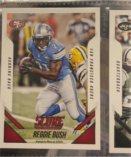 2015 Panini Score #305 Reggie Bush — front