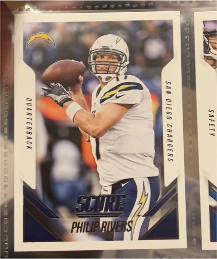 2015 Panini Score #301 Philip Rivers — front