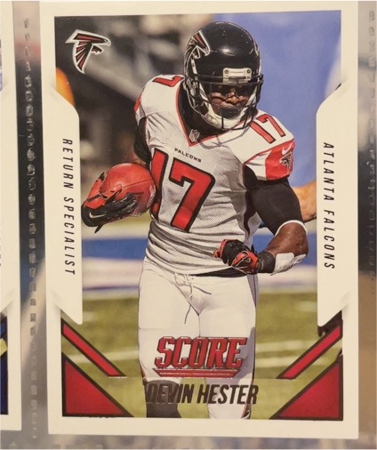 2015 Score #299 Devin Hester — front