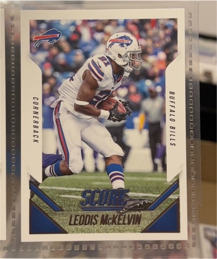 2015 Panini Score #315 Leodis McKelvin — front