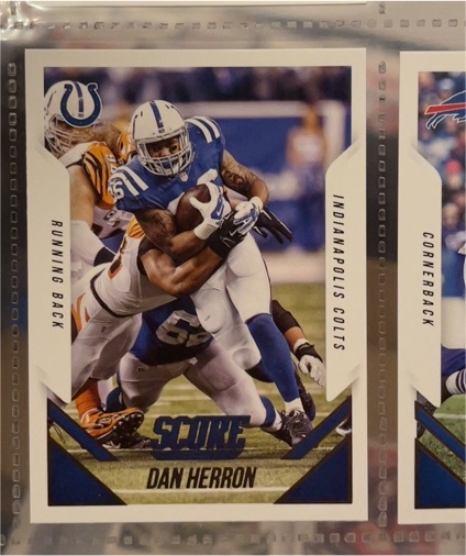 2015 Score #314 Dan Herron — front