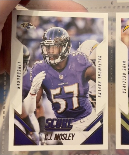 2015 Panini Score #310 C.J. Mosley — front
