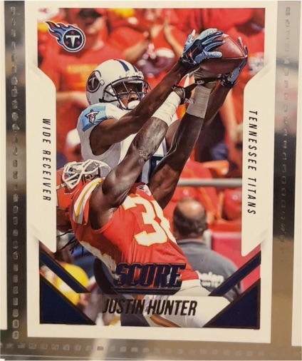 2015 Score #317 Justin Hunter — front
