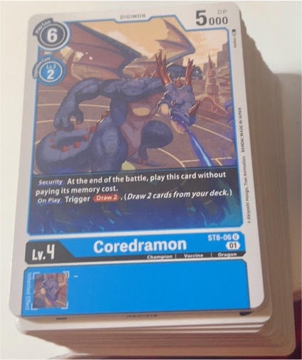 Digimon Card Game 2022 ST8-06 Coredramon — front