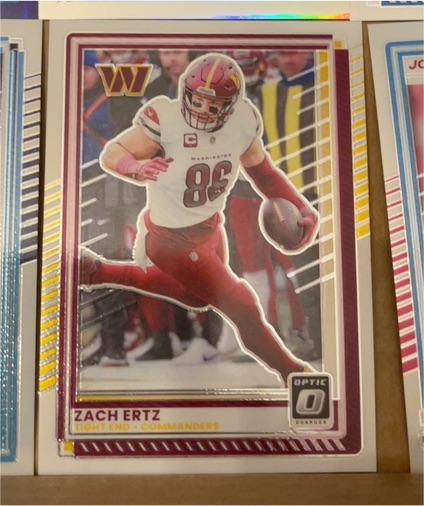 2025 Donruss Optic #156 Zach Ertz — front
