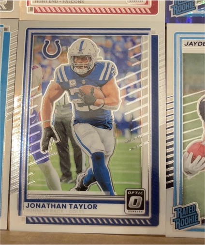 2020 Panini Donruss Optic #167 Jonathan Taylor — front
