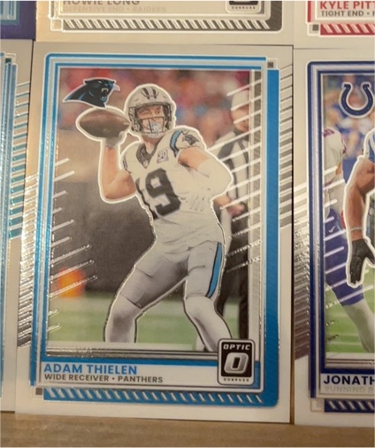 2025 Donruss Optic #173 Adam Thielen — front