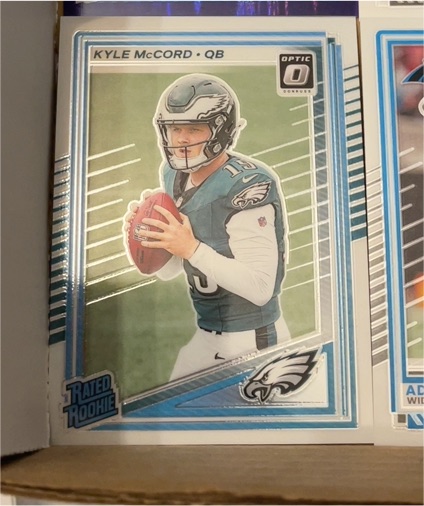 2025 Donruss Optic #283 Kyle McCord — front
